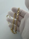 22" 3.5mm 14K yellow gold Franco chain, 48.2g – Ott Family Jewelry (5)