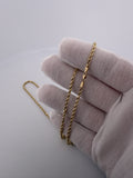 18" 14K Yellow Gold Rope Chain 2.5mm 3.34g