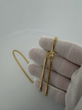 18" 10k Yellow Gold Cuban 3mm 11.72g