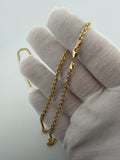24" 14k Yellow Gold Cable 3mm 6.41g