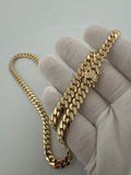 18K 8mm Handmade Miami Cuban