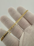 8.5" 14k Yellow Gold Curb 3.5mm 3.52g