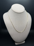 20" 14k Yellow Gold Paperclip 3mm 2.4g