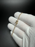 7" 14K Yellow Gold 3.00ctw E-F VS Lab Diamond Tennis EGL Certified – 2.3mm – 5.44g