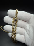 24" 14k Yellow Gold Cuban 6mm 13.7g