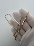 24" 14K Yellow Gold Rope 3mm 19.1g