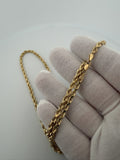 22" 4mm 14K yellow gold rope chain, 27.8g – Ott Family Jewelry (5)