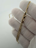 22" 14k Yellow Gold Curb 2.5mm 6.0g