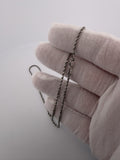 16" 14K White Gold Rope 1.6mm 3.46g