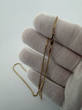 16" 14k Yellow Gold Franco 1.5mm 3.35g