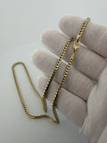 20" 14k Yellow Gold Franco 3mm 28.3g
