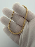 7" 10K Diamond Cut Moon Bead 3mm 3.2g