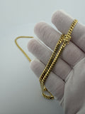 24" 10k Yellow Gold Cuban 4mm 25.53g