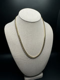 20" 14k Yellow Gold Cuban 6mm 53.14g