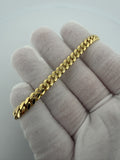 7.5" 14k Yellow Gold Cuban 6mm 20.1g