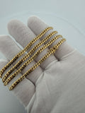 20" 14k Yellow Gold Cuban 5mm 40.1g