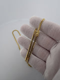 20" 3mm solid 14K yellow gold Cuban link chain, 13.7g – Ott Family Jewelry (5)