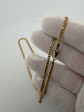 18" 14K Yellow Gold Curb 3mm 6.72g