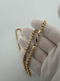 24" 14K Yellow Gold Rounded Box 5mm 31.0g