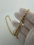 20" 14K Yellow Gold Rope 3.5mm 21.82g