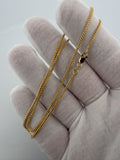 16" 14K Yellow Gold Franco 1.5mm 4.25g