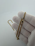 18" 10k Yellow Gold Cuban 2.5mm 8.73g