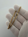 7.5" 4mm 14K yellow gold Cuban bracelet, 8.95g (pre-owned) – Ott Family Jewelry (5)