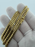 22" 5mm 14K yellow gold Cuban chain, 44.7g – Ott Family Jewelry (5)
