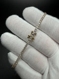 7" 14K Yellow Gold 2.99ctw E-F VS Lab Diamond Tennis EGL Certified – 2.3mm – 5.48g