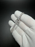 7" 4mm silver moissanite tennis bracelet, 12.33ctw D VVS1, 11.5g – Ott Family Jewelry (5)