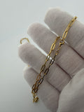 22" 14k Yellow Gold Paperclip 3mm 5.2g