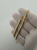 20" 14k Yellow Gold Cuban 5mm 39.0g