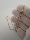 16" 14K Yellow Gold Curb 2mm 3.6g