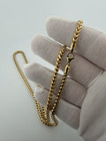 24" 14k Yellow Gold Franco 3.5mm 48.0g