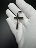 2.5” Silver Cross 6mm Bail 8.6g