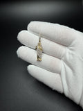 1.5" 10K St. Jude 1/3ctw Natural Diamond Pendant 5mm Bail 2.5g