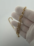 20" 14k Yellow Gold Puffed Mariner Link 5mm 12.2g