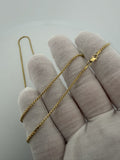 24" 14k Yellow Gold Rounded Box 1.5mm 3.6g
