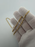18" 14k Yellow Gold Rounded Box 2.5mm 6.6g