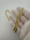 18" 10k Yellow Gold Cuban 5mm 31.53g
