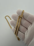 Pre-Owned 22" 14k Yellow Gold Cuban 5mm 43.2g