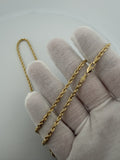 24" 3mm 14K yellow gold rope chain, 18.3g – Ott Family Jewelry (5)
