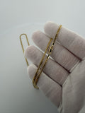 22" 2.5mm solid 10K yellow gold Cuban link chain, 9.2g – Ott Family Jewelry (5)