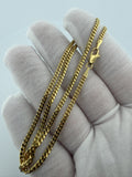 16" 14k Yellow Gold Cuban 2.5mm 8.92g