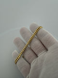 8" 5mm solid 10K yellow gold Cuban link bracelet, 14.25g – Ott Family Jewelry (5)