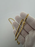 22" 4mm solid 10K yellow gold Cuban link chain, 24.0g – Ott Family Jewelry (5)