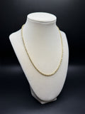 18" 14K Yellow Gold Rope 3mm 4.6g