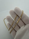 18" 2mm 14K yellow gold rope chain, 6.6g – Ott Family Jewelry (5)