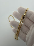 22" 14K Yellow Gold Franco 3mm 29.15g