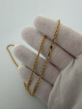 18" 14K Yellow Gold Fancy Cable 3mm 4.9g